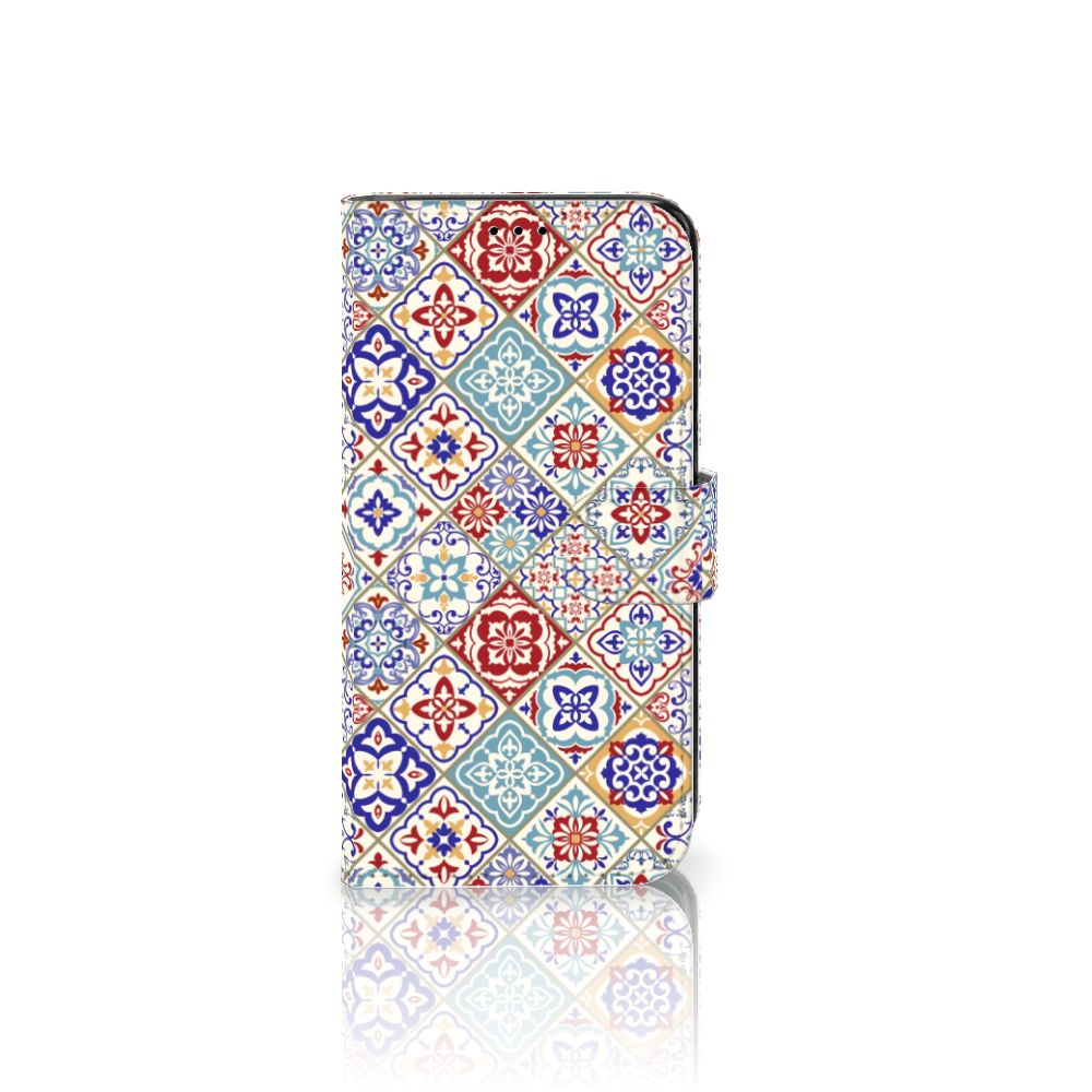 Samsung Galaxy S7 Edge Bookcase Tiles Color