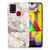 Samsung Galaxy M31 TPU Siliconen Hoesje Marmer Beige B2C Telecom