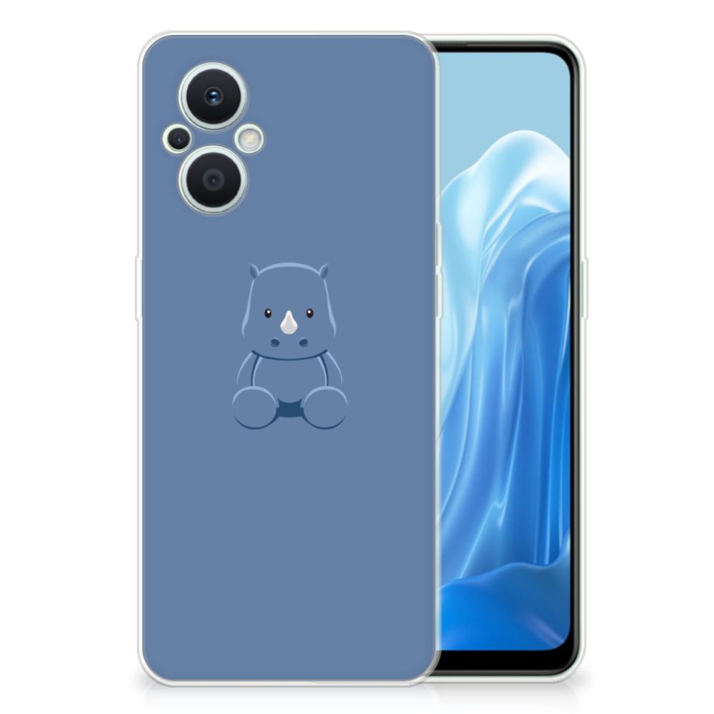 OPPO Reno8 Lite Telefoonhoesje met Naam Baby Rhino B2C Telecom