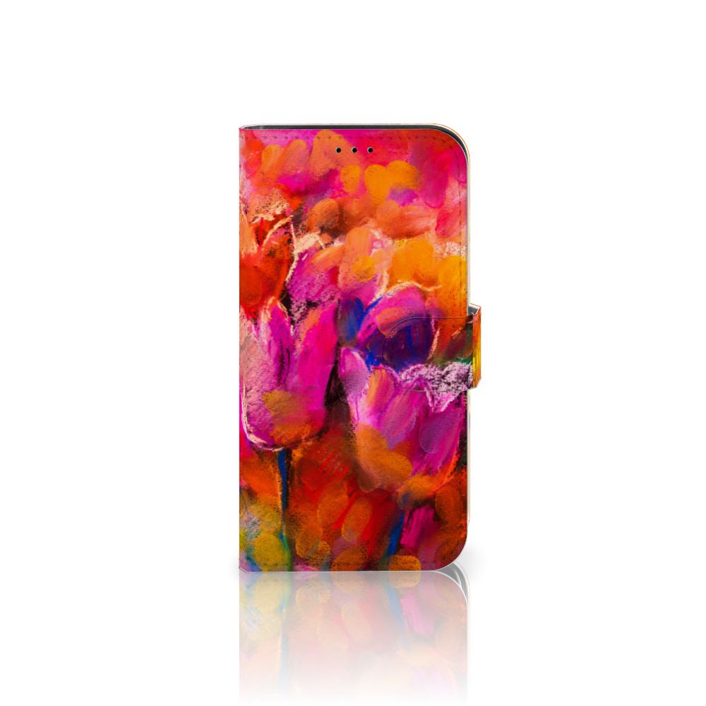 Hoesje iPhone 13 Pro Tulips met kleurrijk tulpenontwerp 🌷