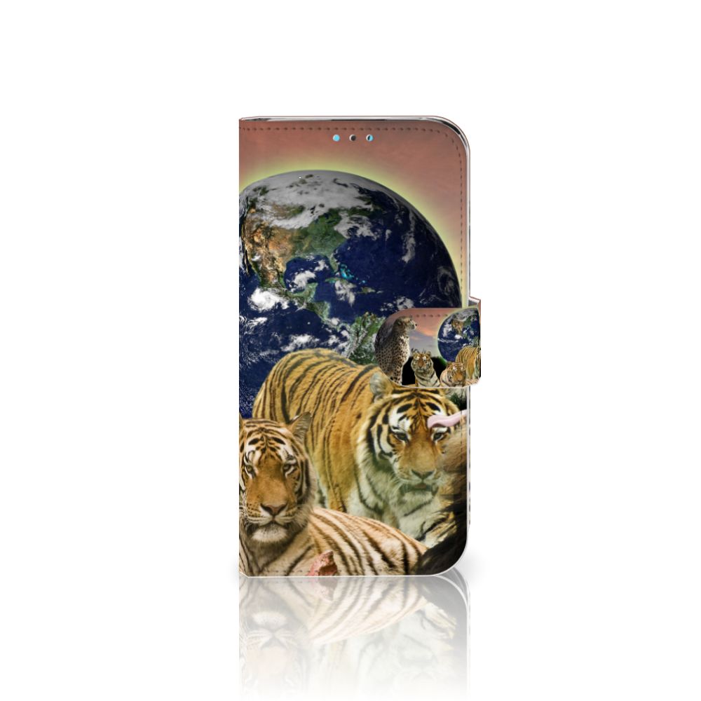 Huawei Y5 (2019) Telefoonhoesje met Pasjes Roofdieren
