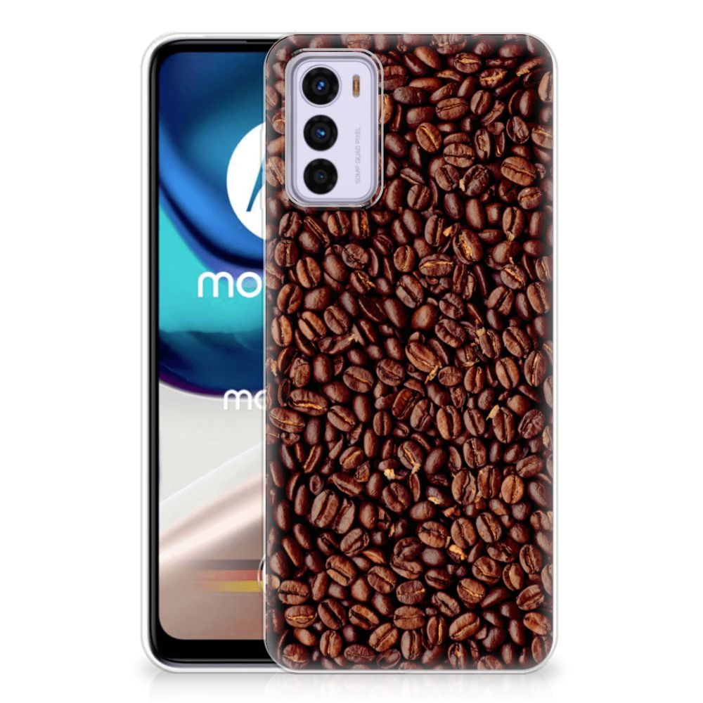Motorola Moto G42 Siliconen Case Koffiebonen B2C Telecom