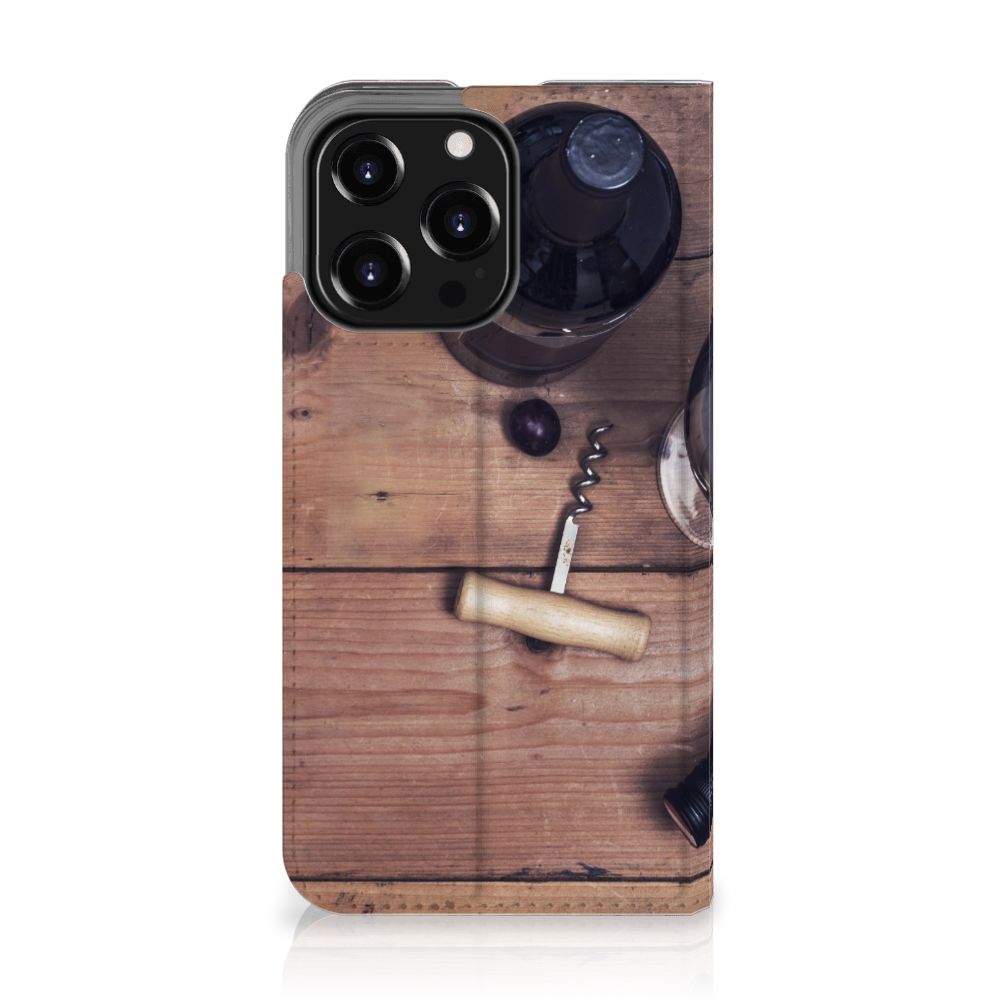 iPhone 13 Pro Flip Style Cover Wijn - B2C Telecom
