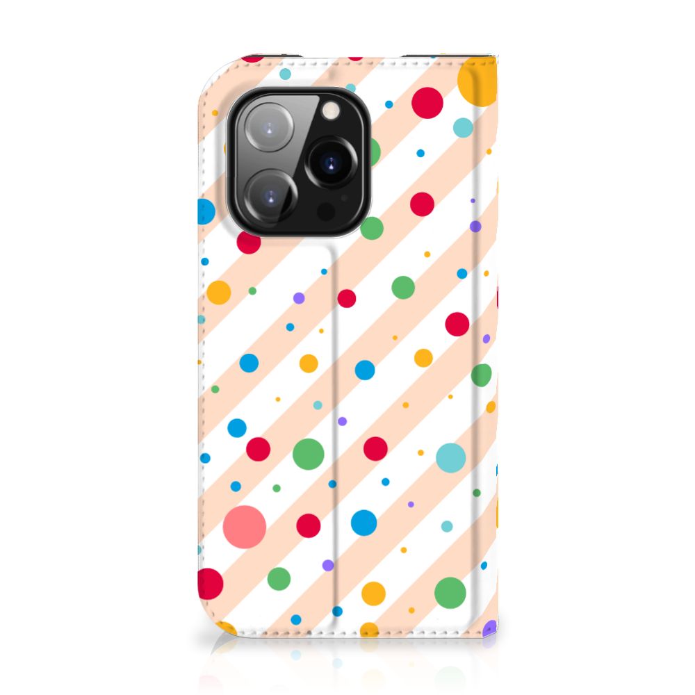 iPhone 14 Pro Hoesje met Magneet Dots - B2C Telecom