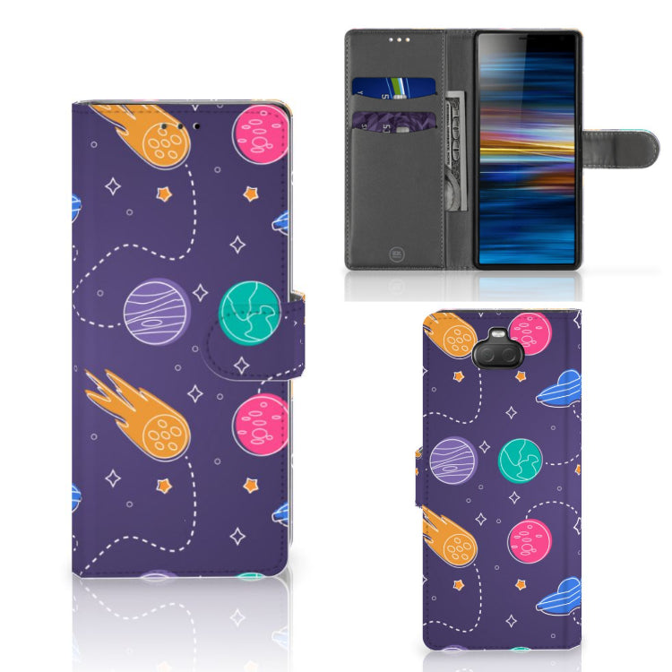 Sony Xperia 10 Wallet Case met Pasjes Space