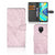 Xiaomi Redmi Note 9 Pro | Note 9S Bookcase Marble Pink - Origineel Cadeau Vriendin