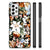 Bloemen Hoesje voor Samsung Galaxy A23 Dark Flowers B2C Telecom