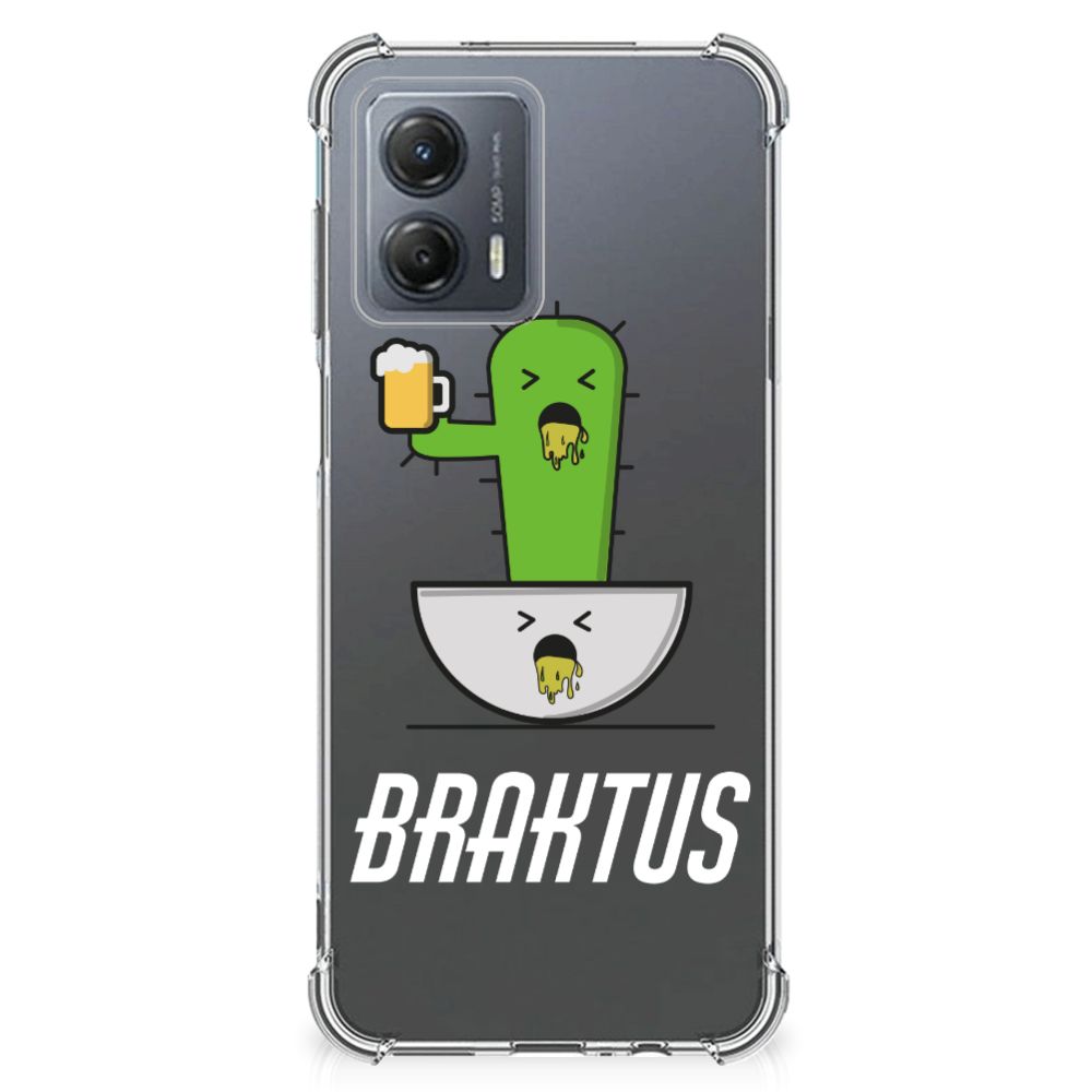 Motorola Moto G53 Stevig Bumper Hoesje Braktus