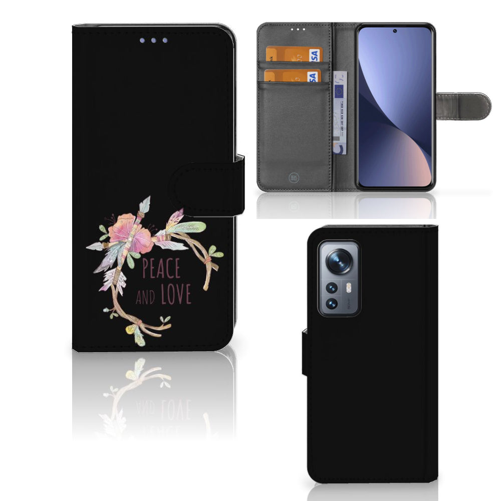 Xiaomi 12 | 12X Leuk Hoesje Boho Text