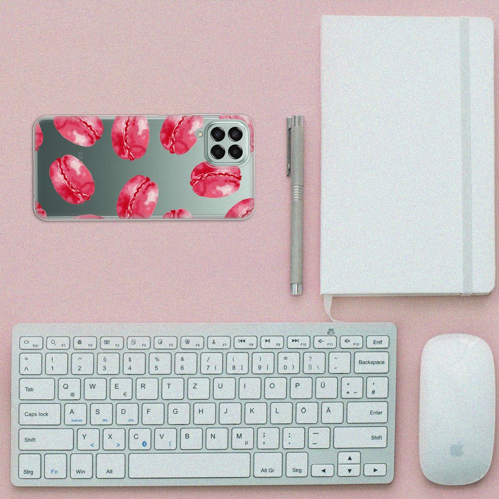 Samsung Galaxy M33 Siliconen Case Pink Macarons B2C Telecom