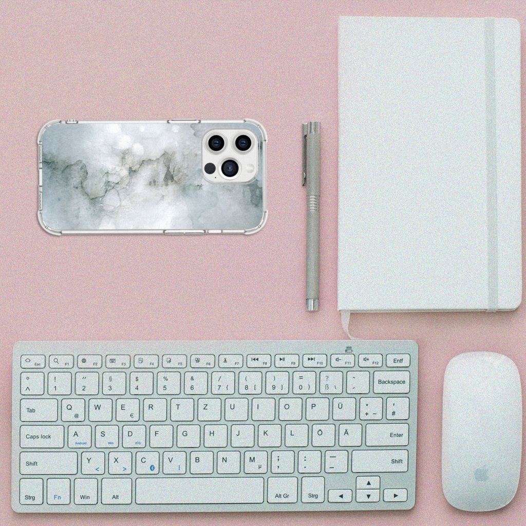 Back Cover iPhone 13 Pro Max Painting Grey - B2C Telecom