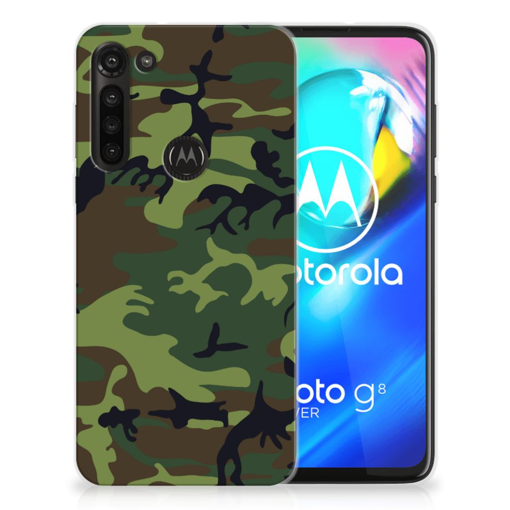 Motorola Moto G8 Power TPU bumper Army Dark B2C Telecom