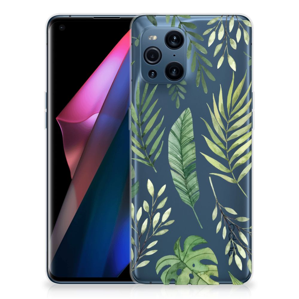 OPPO Find X3 | X3 Pro TPU Case Leaves