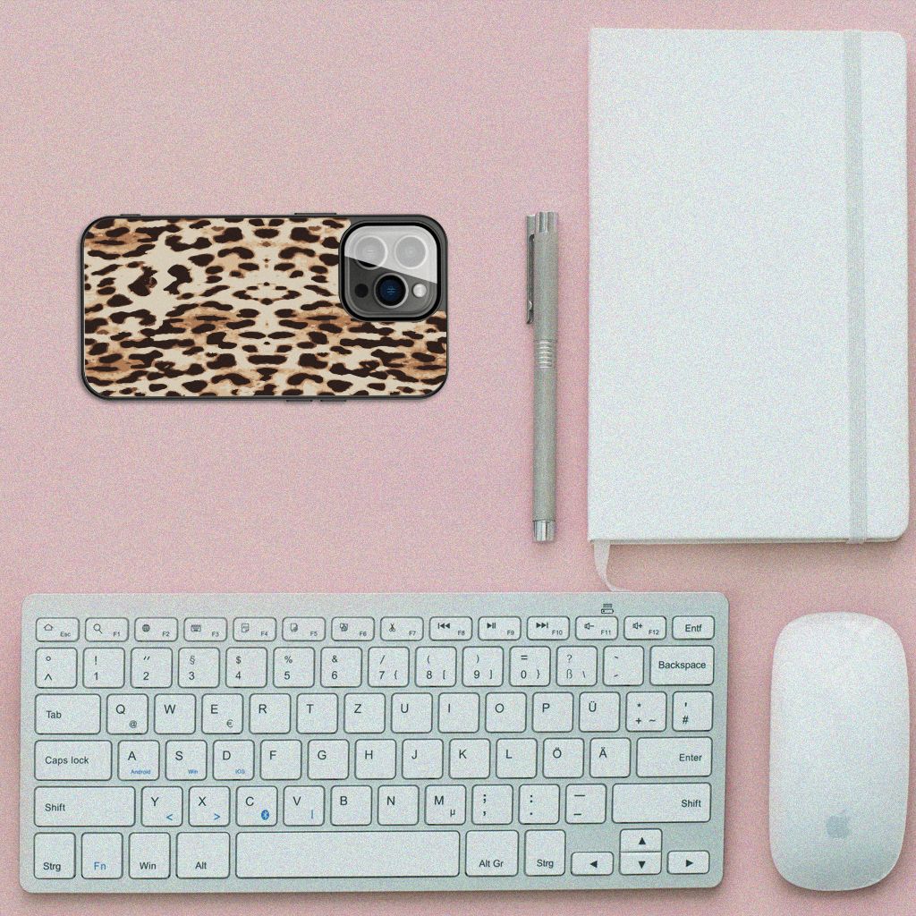 iPhone 13 Pro Dierenprint Telefoonhoesje Leopard B2C Telecom