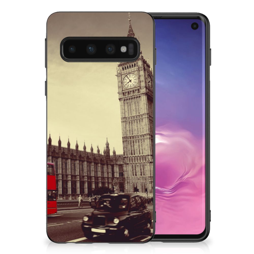 Samsung Galaxy S10 Silicone Hoesje Londen B2C Telecom