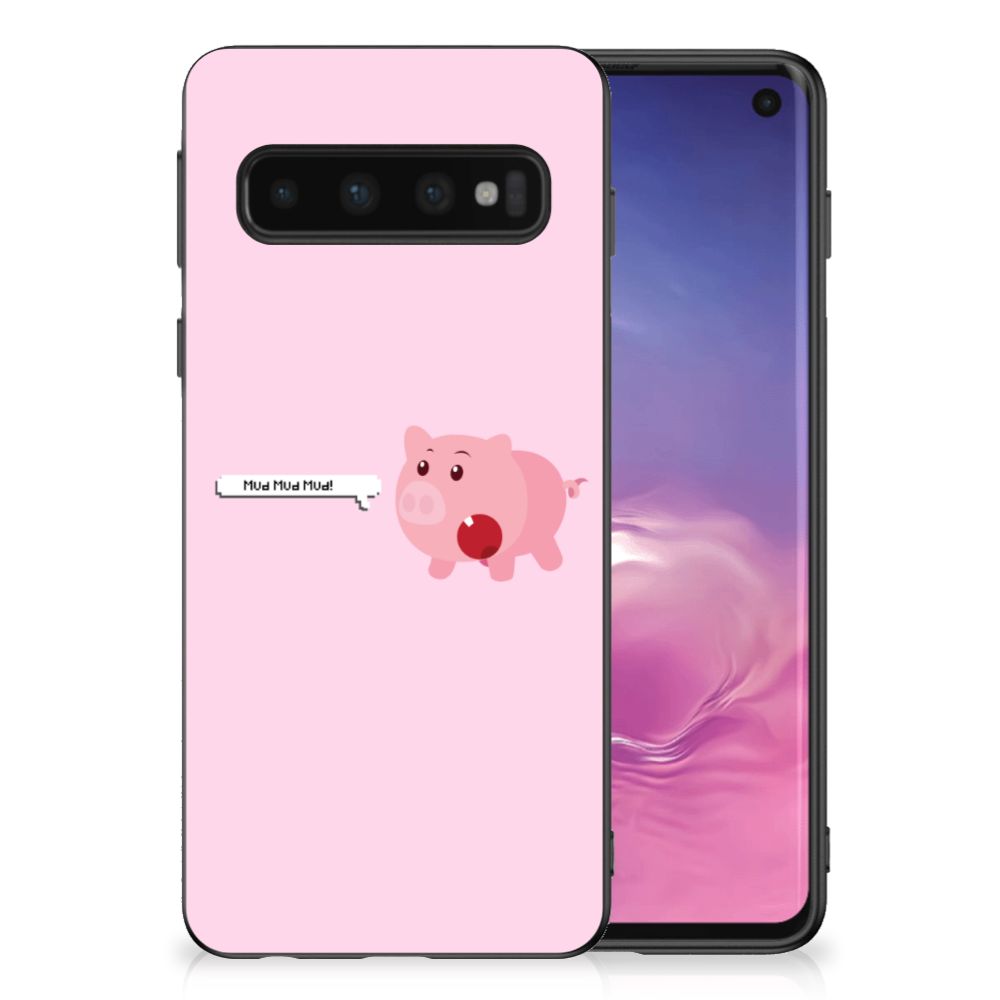 Samsung Galaxy S10 Bumper Hoesje Pig Mud B2C Telecom