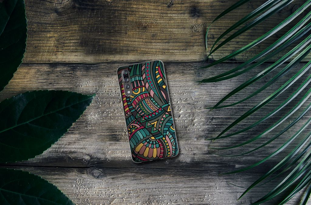 Huawei P20 Pro TPU bumper Aztec