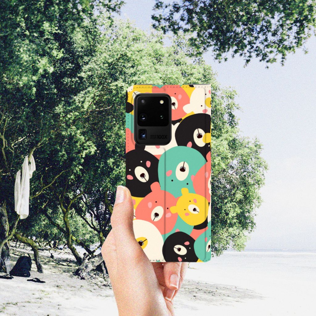 Samsung Galaxy S20 Ultra Magnet Case Bears - B2C Telecom