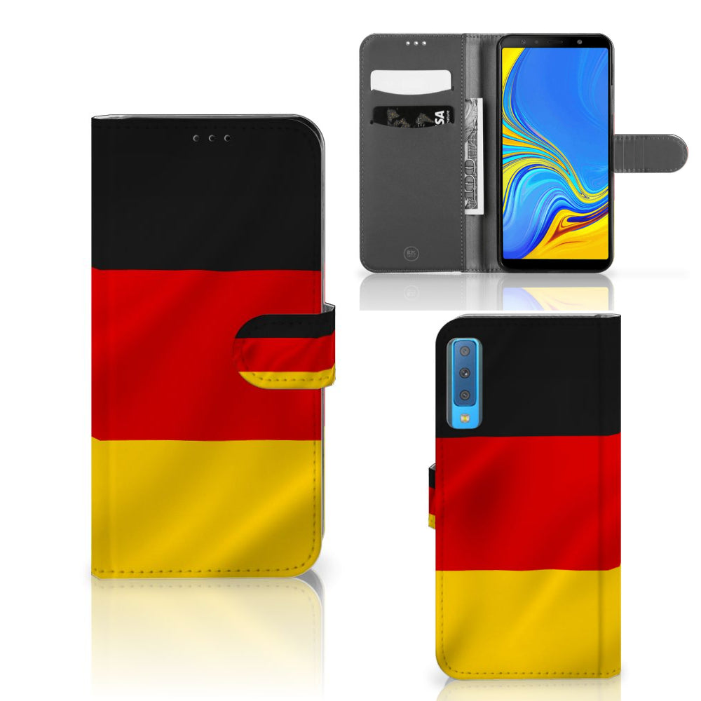 Samsung Galaxy A7 (2018) Bookstyle Case Duitsland