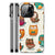 iPhone 14 Pro Dierenprint Telefoonhoesje Vrolijke Uilen B2C Telecom
