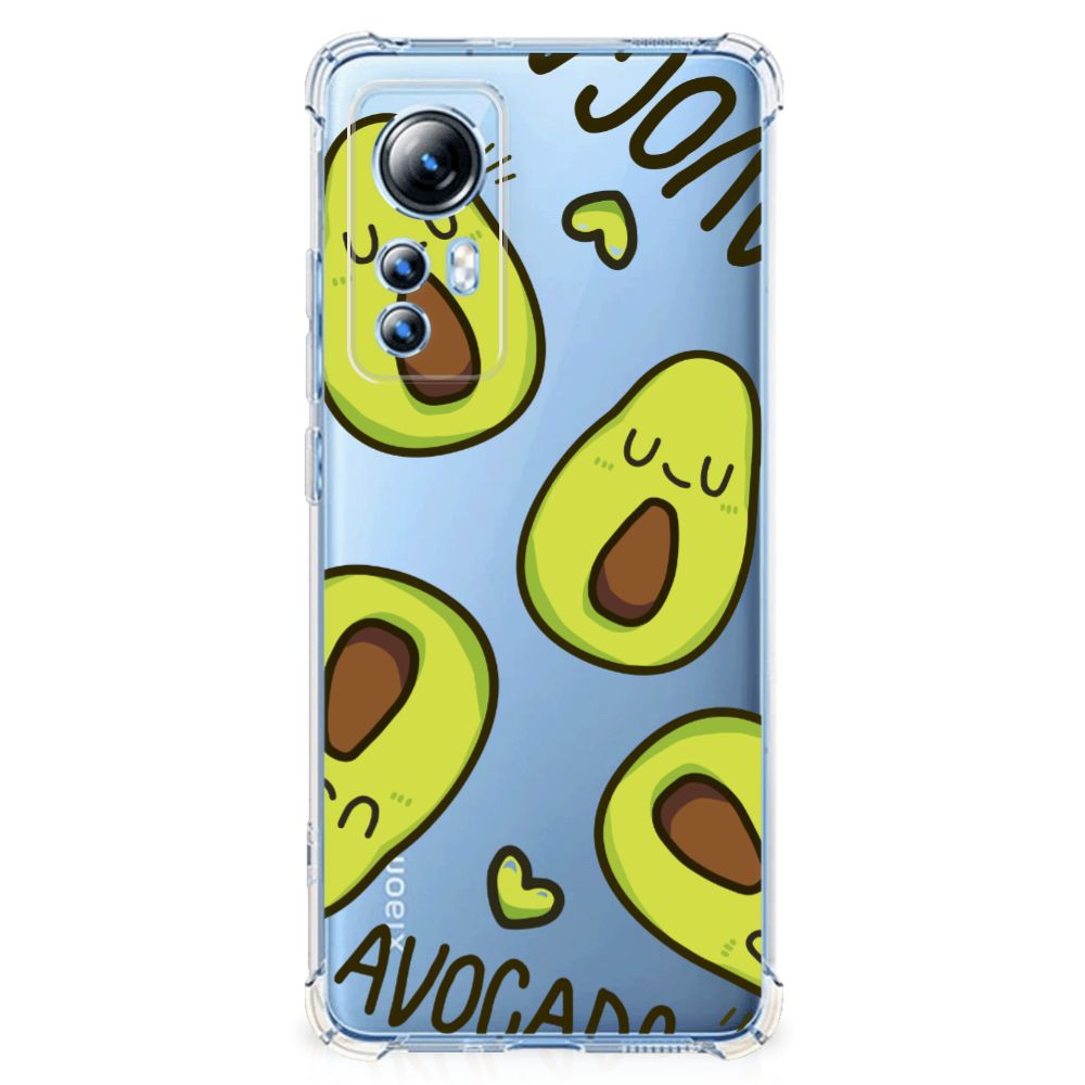 Xiaomi 12 Lite Stevig Bumper Hoesje Avocado Singing B2C Telecom