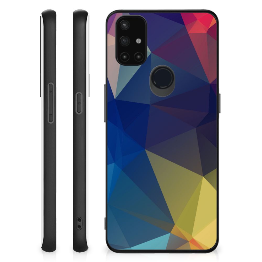 OnePlus Nord N10 5G Backcover Polygon Dark