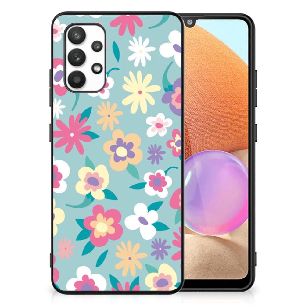 Samsung Galaxy A32 4G | A32 5G Enterprise Editie Bloemen Hoesje Flower Power B2C Telecom