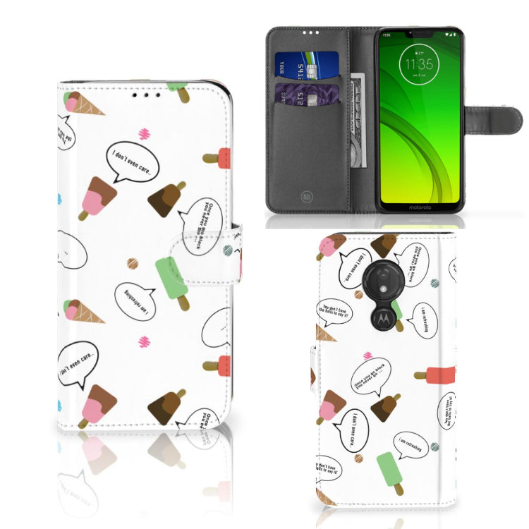 Motorola Moto G7 Power Book Cover IJsjes