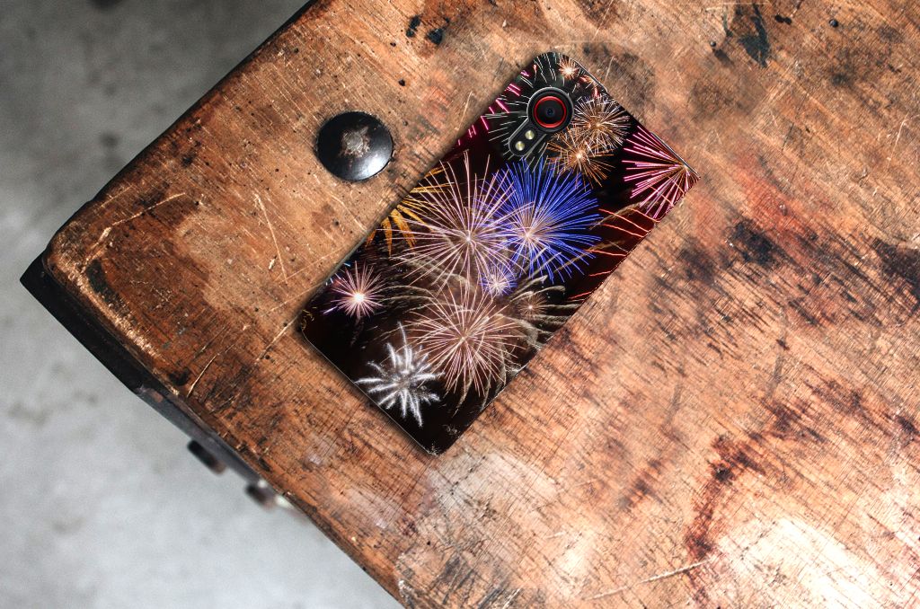 Samsung Galaxy Xcover 5 Hippe Standcase Vuurwerk - B2C Telecom