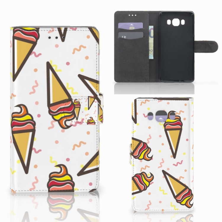 Samsung Galaxy J7 2016 Book Cover Icecream