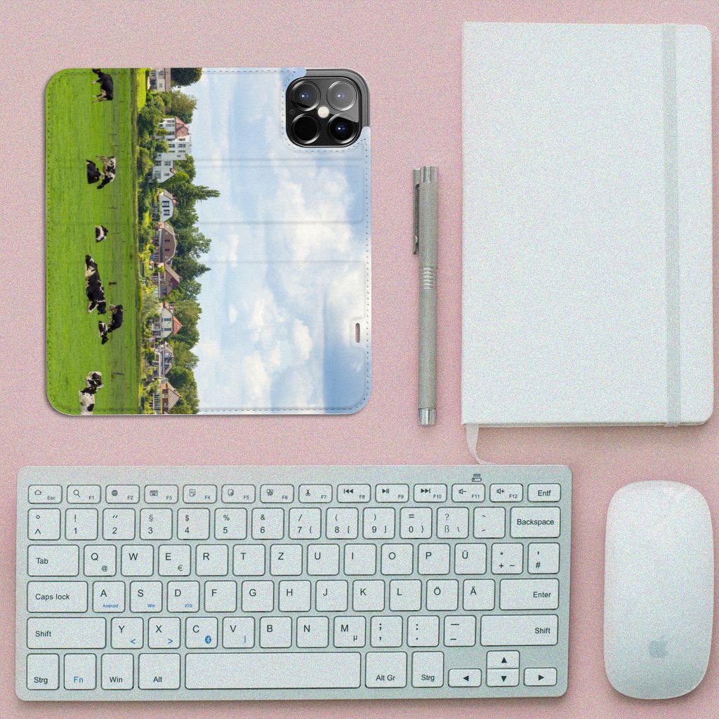 iPhone 12 Pro Max Hoesje maken Koeien - B2C Telecom