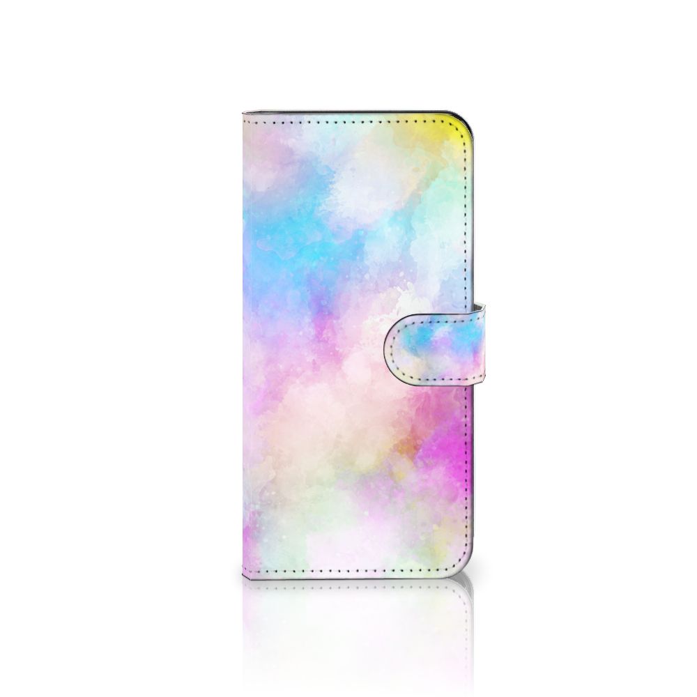Hoesje PPO A57 | A57s | A77 4G Watercolor Light met kleurrijk pastelontwerp voor smartphone bescherming.