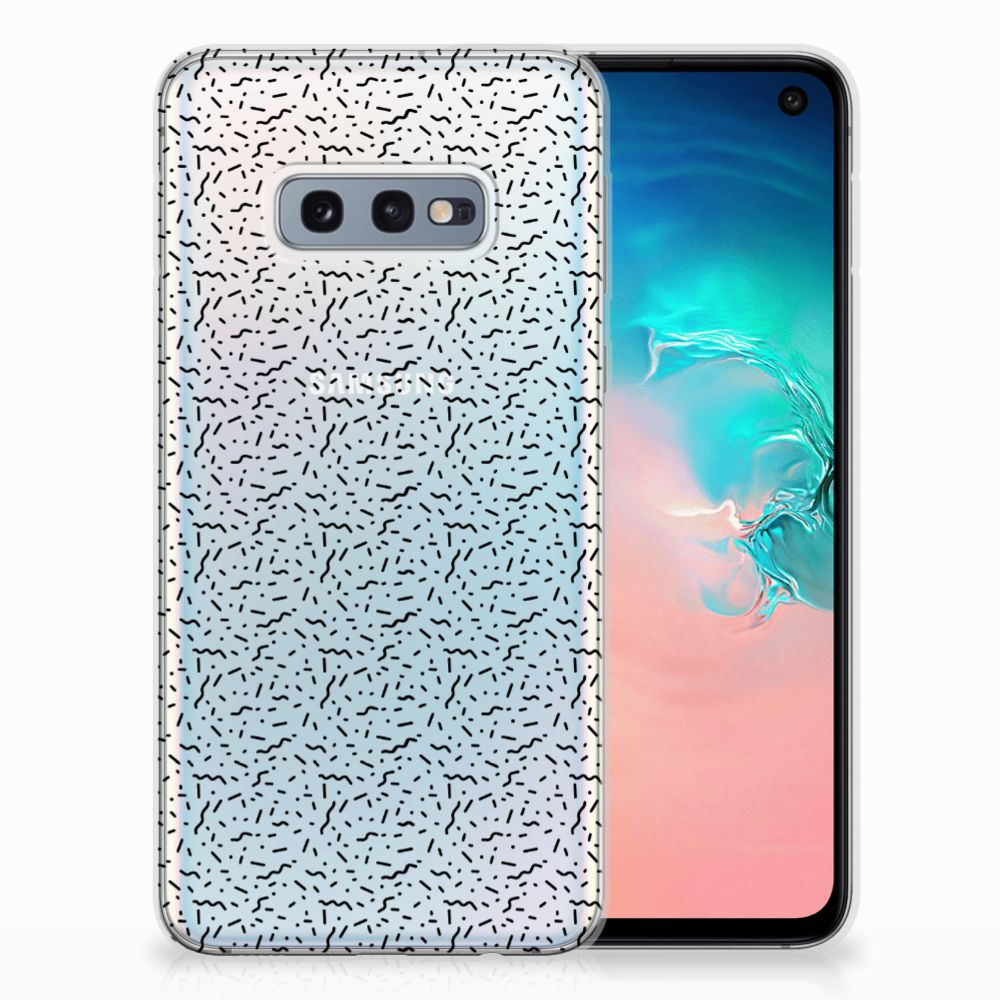 Samsung Galaxy S10e TPU bumper Stripes Dots