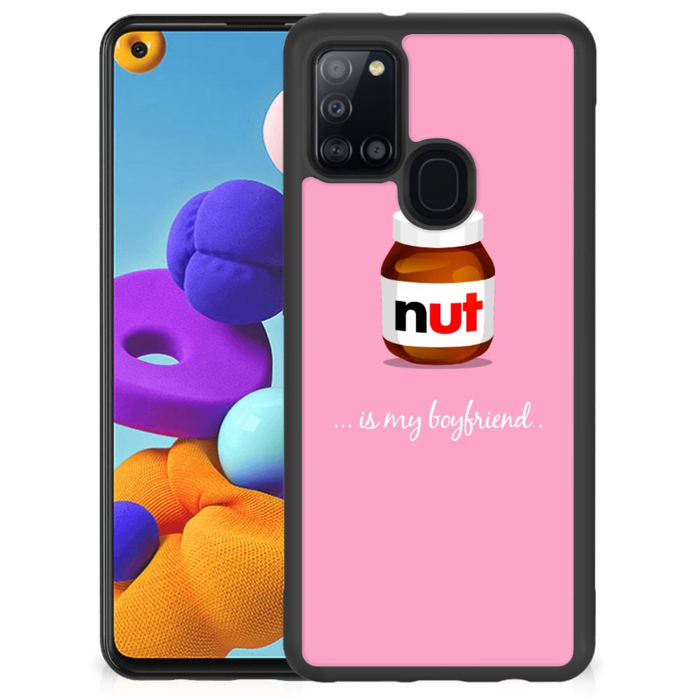 Samsung Galaxy A21s Silicone Case Nut Boyfriend