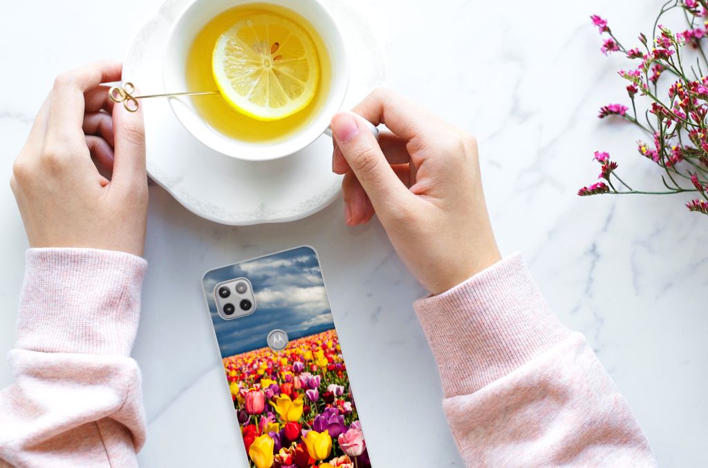 Motorola Moto G 5G TPU Case Tulpen