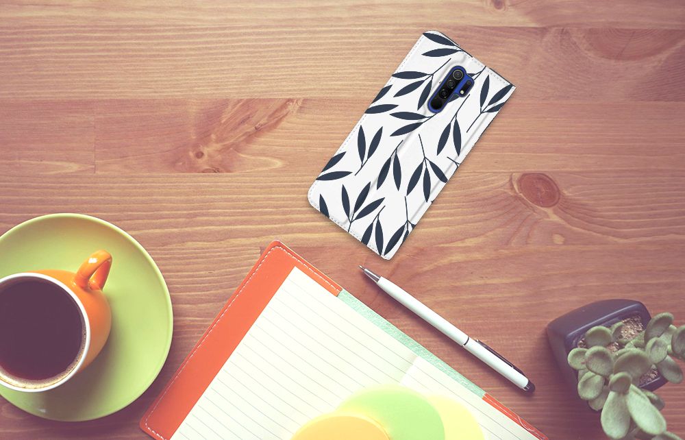 Xiaomi Redmi 9 Smart Cover Leaves Blue - B2C Telecom