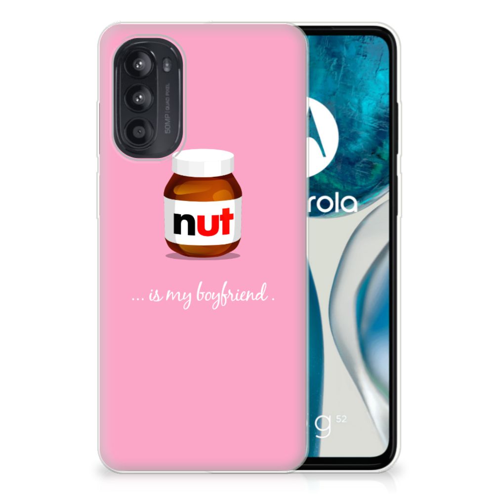 Motorola Moto G52/G82 Siliconen Case Nut Boyfriend B2C Telecom