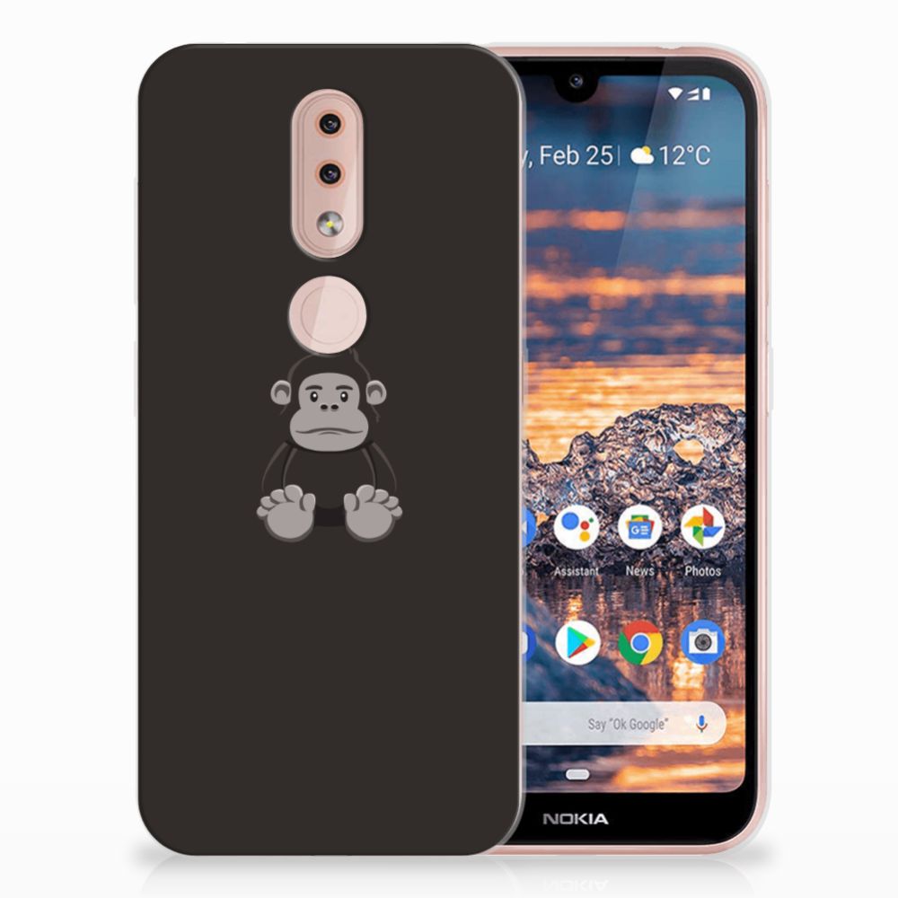 Nokia 4.2 Telefoonhoesje met Naam Gorilla