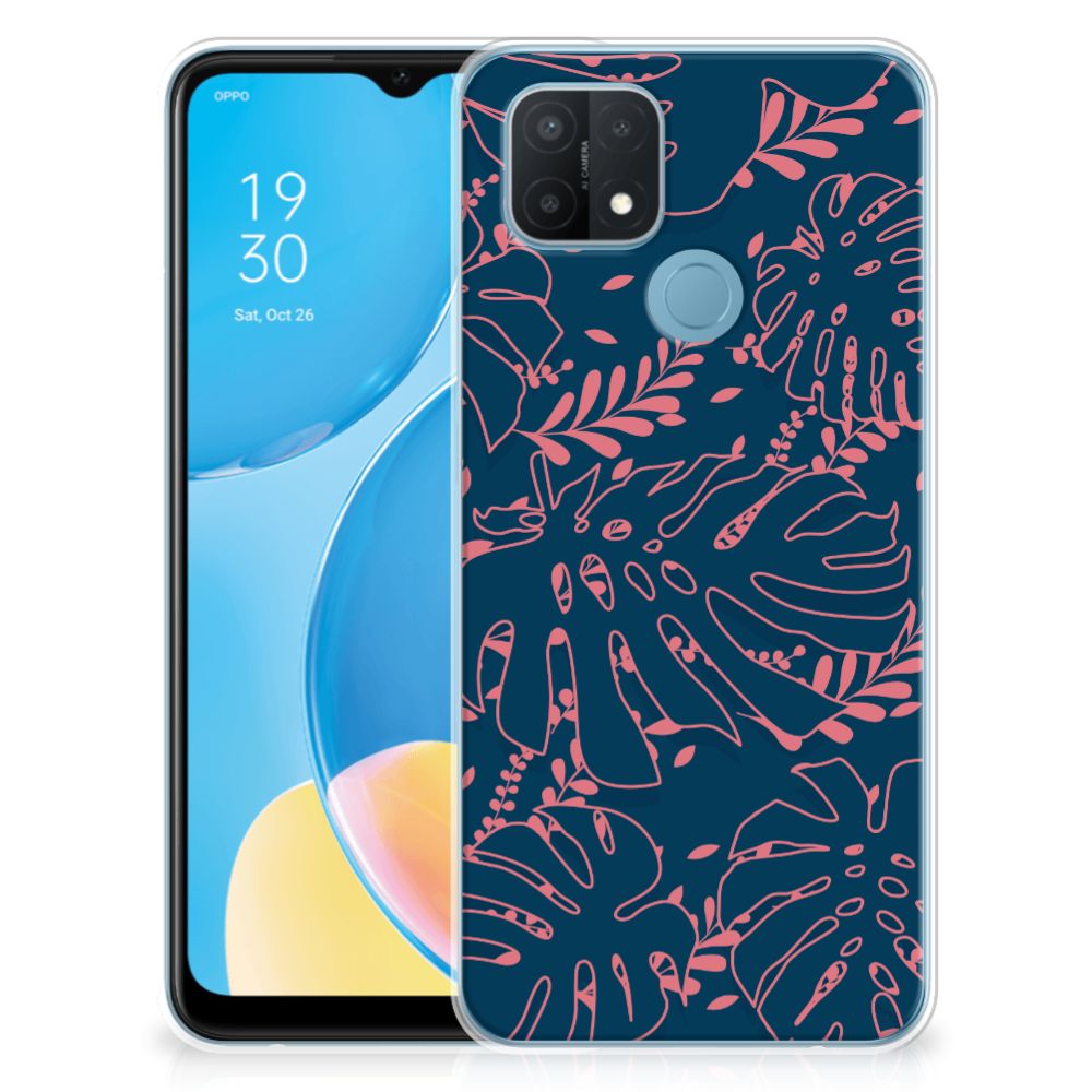 OPPO A15 TPU Case Palm Leaves B2C Telecom