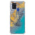 Samsung Galaxy A21s Anti-Shock Hoesje Marble Blue Gold