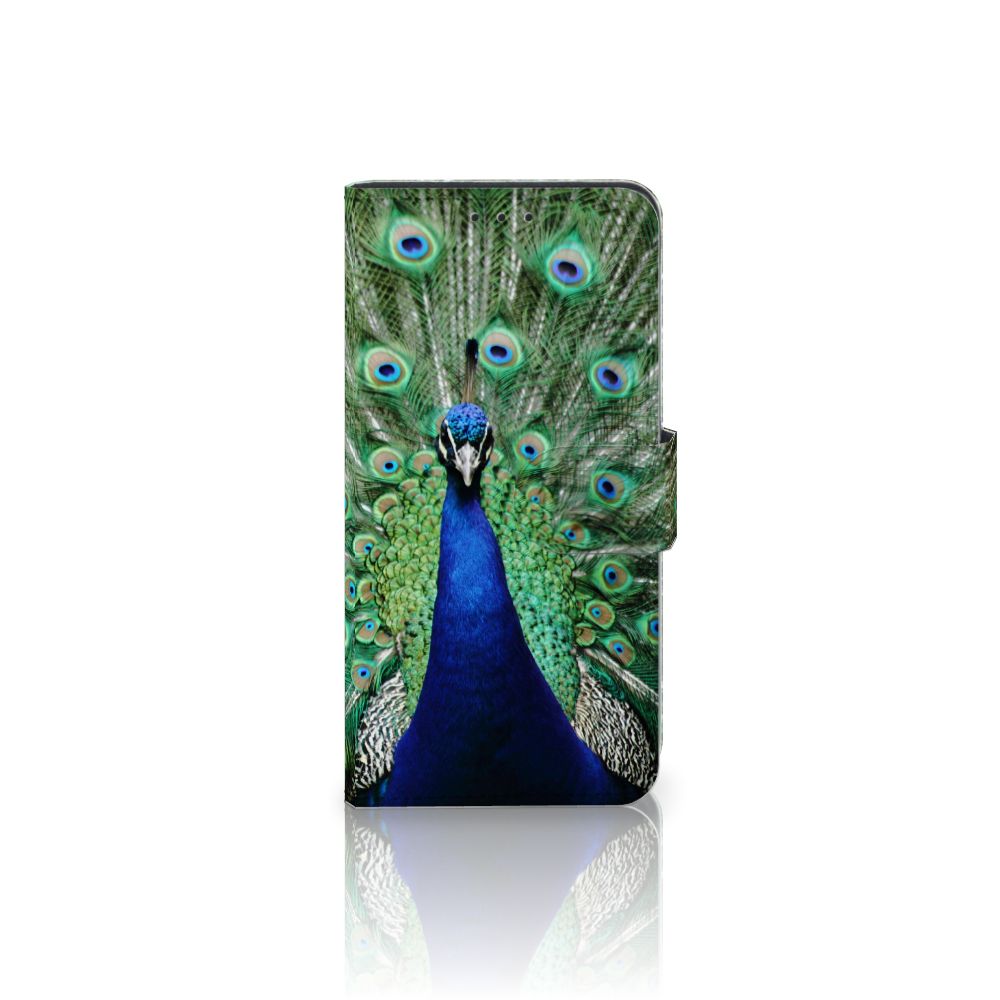 Alcatel 1B (2020) Telefoonhoesje met Pasjes Pauw