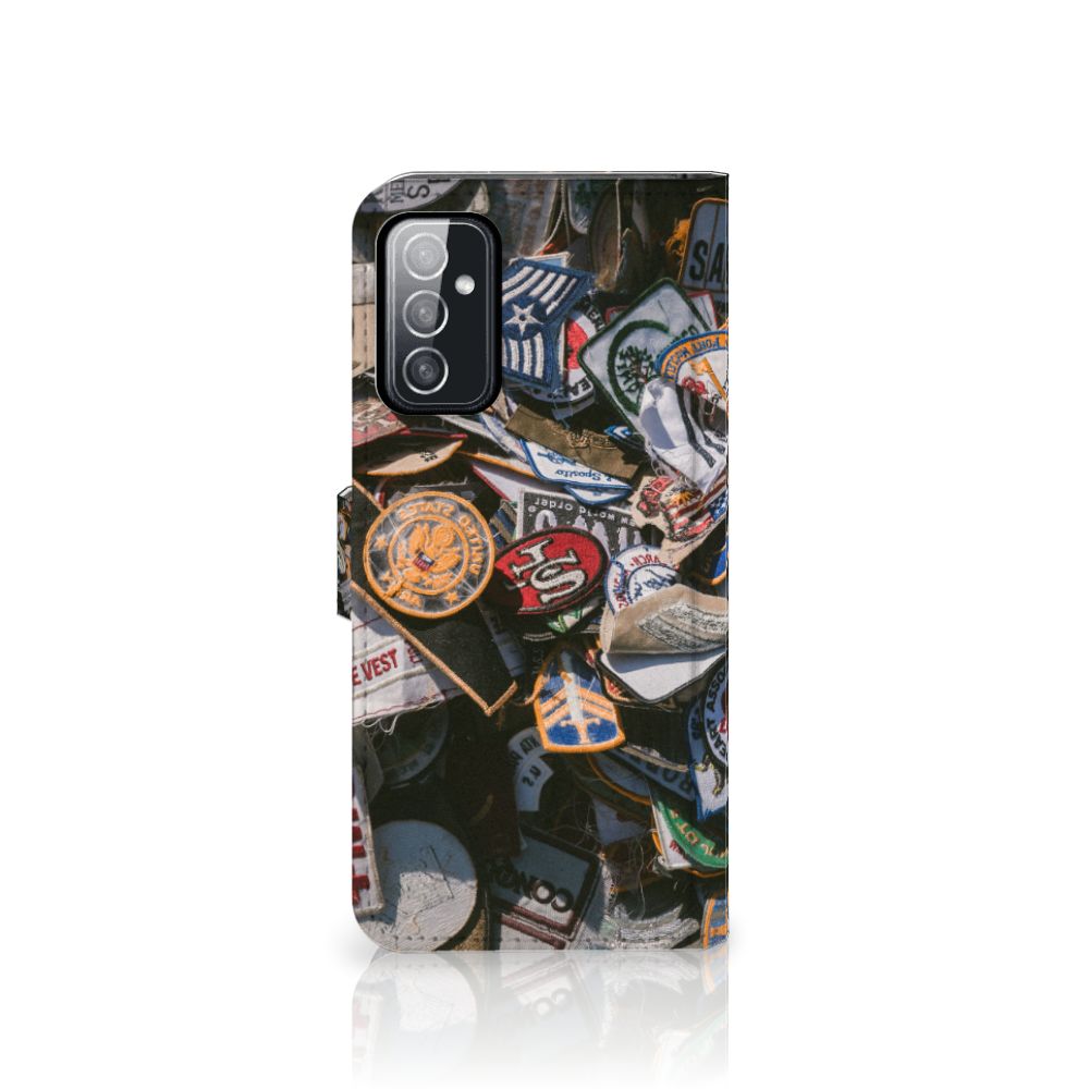 Samsung Galaxy M52 Telefoonhoesje met foto Badges