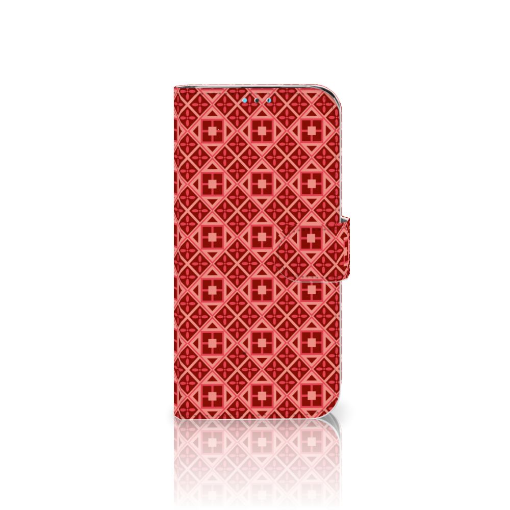 Huawei Y5 (2019) Telefoon Hoesje Batik Rood
