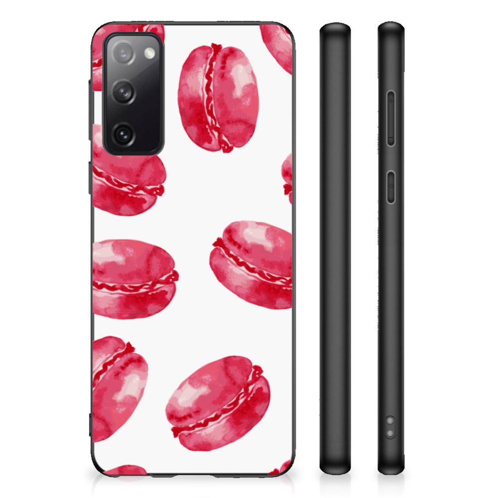 Samsung Galaxy S20 Silicone Case Pink Macarons B2C Telecom