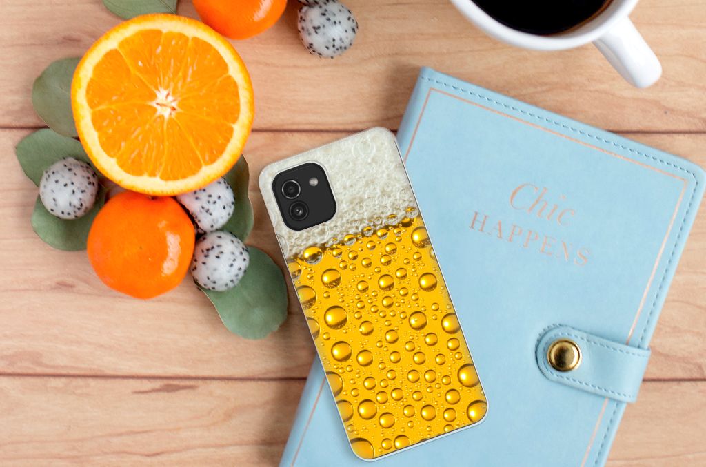 Samsung Galaxy A03 Siliconen Case Bier B2C Telecom