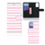 Xiaomi Redmi Note 10 Pro Telefoon Hoesje Waves Roze