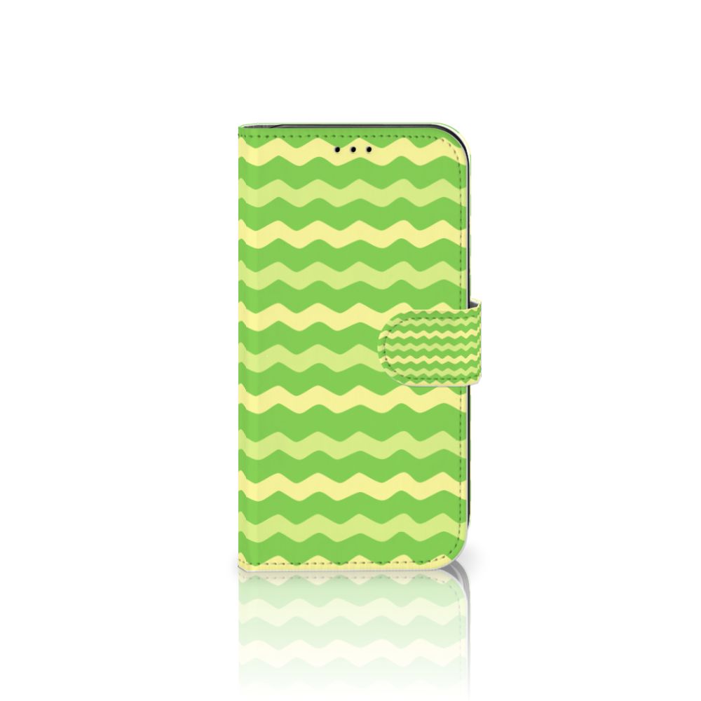 Apple iPhone 11 Telefoon Hoesje Waves Green