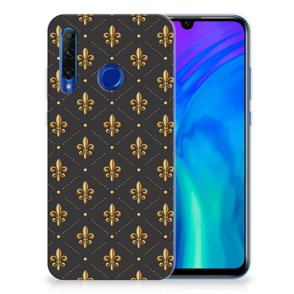 Honor 20 Lite TPU bumper Franse Lelie