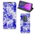 Mobiel BookCase Motorola One Zoom Angel Skull Blauw - B2C Telecom