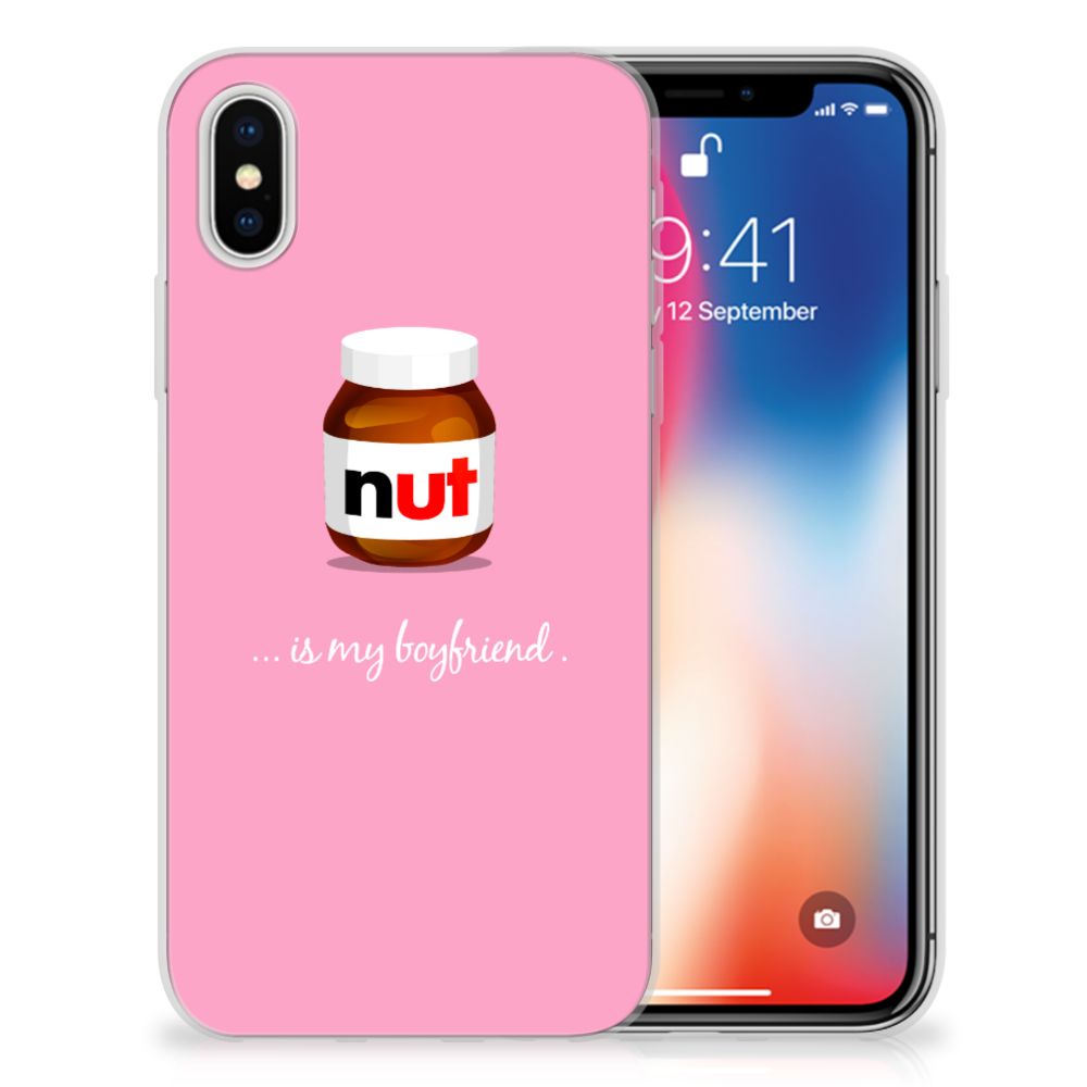 Apple iPhone X | Xs Siliconen Case Nut Boyfriend